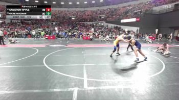 175 lbs Quarterfinal - Gabe Wagner, Lancaster Wrestling Club vs Cameron Tipple, Wausau West
