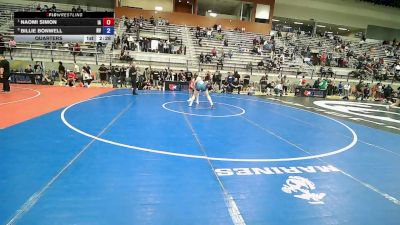 U20 Women - 76 lbs Quarters - Naomi Simon, IA vs Billie Bonwell, NV