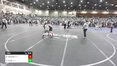113 lbs Consolation - Everett Cardullo, Sierra Sabers vs Hunter Frost, Anderson Attack WC