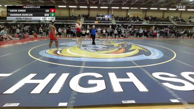 285 lbs Semifinal - Ason Jones, Coventry vs Hadrian Duncan, Narragansett