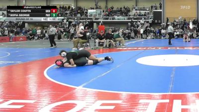 145 lbs Round Of 16 - Taylor Coutts, Gardiner vs Sofia George, Ponaganset