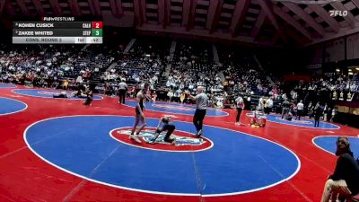 3A-106 lbs Cons. Round 2 - Zakee Whited, Stephenson vs Kohen Cusick, Calhoun