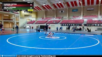 50-53 lbs Round 3 - Micah Hooker, North Carolina vs Hudson Mitten, CORE Wrestling