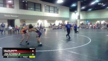 145 lbs Round 2 (6 Team) - Jose Gutierrez Jr, Maximum Performance vs Dillon Griffin, Oswego High