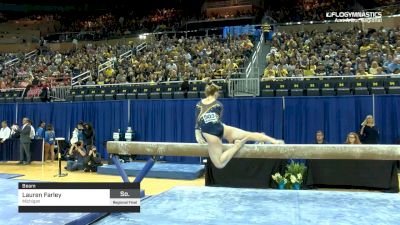 Lauren Farley - Beam, Michigan - 2019 NCAA Gymnastics Ann Arbor Regional Championship
