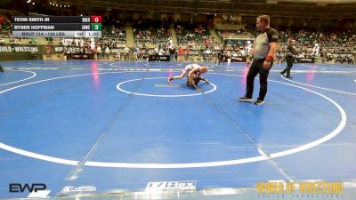 100 lbs Quarterfinal - Tevin Smith Jr, Sherman Challengers vs Ryder Hoffman, Immortal Athletics WC