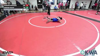 74-82 lbs Rr Rnd 3 - Random Edwards, Locust Grove Youth Wrestling vs Kirsten Kelso, Tiger Trained Wrestling