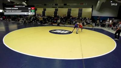 197 lbs Semifinal - Bryce McCloskey, Mount Union vs Gavin Layman, Ohio Northern