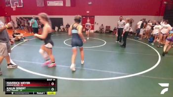 126 lbs Round 4 (8 Team) - Kailin Sebert, Best Trained vs Maverick Weyer, Kansas Silver