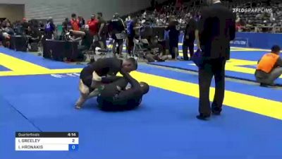 ISAAC GREELEY vs IOANNIS HRONAKIS 2021 World IBJJF Jiu-Jitsu No-Gi Championship