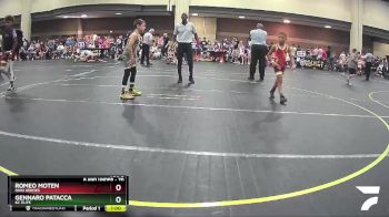 70 lbs Quarterfinal - Romeo Moten, Ohio Heroes vs Gennaro Patacca, KC Elite