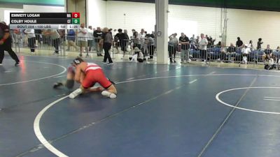 150 lbs Consi Of 32 #1 - Emmett Logan, MA vs Colby Houle, CT