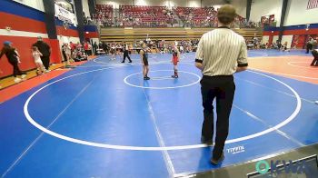 73 lbs Quarterfinal - Braden Goad, Hilldale Youth Wrestling Club vs Levi Johns, Mojo Grappling Academy