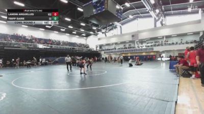133 lbs Cons. Round 4 - Tripp Saire, Cerritos College vs Landin Arguelles, Victor Valley College