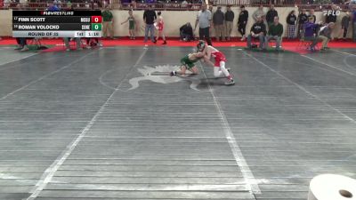 75_B lbs Round Of 32 - Finn Scott, McGuffey vs Roman Volocko, Conemaugh Township