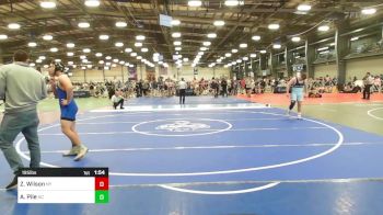 195 lbs Round Of 32 - Zack Wilson, NY vs A.J. Pile, NC