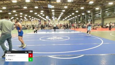 195 lbs Round Of 32 - Zack Wilson, NY vs A.J. Pile, NC