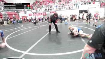 46 lbs Consi Of 16 #1 - Rose Terrill, Noble Takedown Club vs Ryder Aguilar, Newkirk Takedown Club