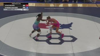 76 kg Champ. Round 3 - Kylie Welker, IWWC/TMWC vs Dymond Guilford, USOPC/TMWC
