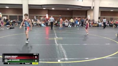 90 lbs Round 1 - Kellan Gavazzi, Ares vs Josiah Grady, Believe To Achieve