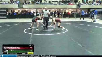 114 lbs Cons. Round 1 - Skylar Wieczorek, Gale-Ettrick-Tremp./Mel.-Min. vs Cora Tesch, Oregon