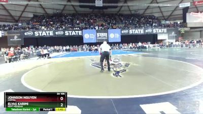 3A 106 lbs Champ. Round 1 - Johnson Nguyen, Capital vs Elyas Karimi, Kent Meridian