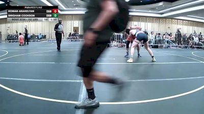 157 lbs Quarterfinal - Roman Arakelyan, Champion Sport Complex vs Brigham Cookson, Champions WC