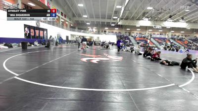 103 lbs Cons. Round 5 - Aynsley Fink, Ottawa University vs Mia Siqueiros, Adams State