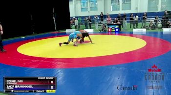 51kg Champ. Round 1 - Ezekiel Ivri, Jr Badgers vs Zakir Ibrahimkheil, The ROC