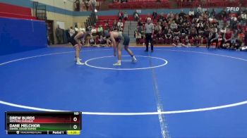 165 lbs Quarterfinal - Dane Melchior, Xavier, Cedar Rapids vs Drew Burds, Western Dubuque