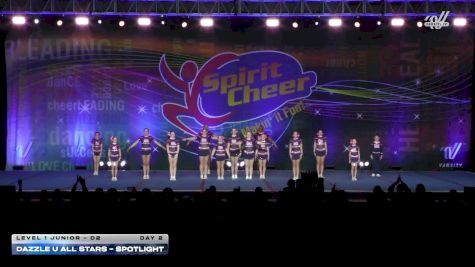 Dazzle U All Stars - Spotlight [2026 L1 Junior - D2 Day 2] 2026 Spirit Cheer Grand Nationals