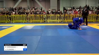 RUBEN HERNANDEZ vs JULIAN FLOWERS 2024 American National IBJJF Jiu-Jitsu Championship