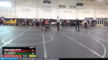 145 lbs Round 3 (6 Team) - Omar White-Evans, Western Reserve vs Tim Johnson, Nauman Black