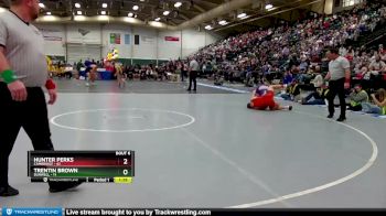 170 lbs Semis & 1st Wrestleback (8 Team) - Hunter Perks, Cambridge vs Trentin Brown, Burwell