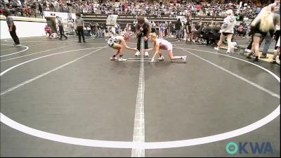 67 lbs Final - Delanie Wartchow, Shelton Wrestling Academy vs Noah Torres, Standfast