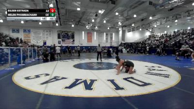 125 lbs Cons. Round 4 - Eileen Estrada, Alhambra/Alhambra vs Helen Phommachanh, Cerritos