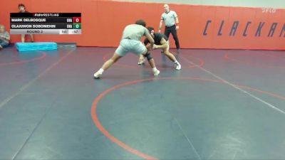 177-184 lbs Round 2 - Mark DelBosque, Unattached vs Olajuwon Sobomehin, Unattached
