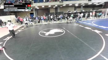 101 lbs Cons. Semi - Cam Whitehead, Unattached vs Aidan Ambre, West Aurora