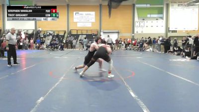 165 lbs Consi Of 8 #1 - Stephen Whisler, Portsmouth vs Troy Greaney, Leominster