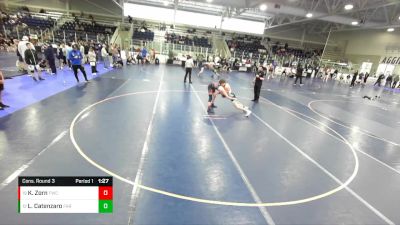 150 lbs Cons. Round 3 - Lincoln Catenzaro, Farmington vs Kale Zorn, Fremont Wrestling Club