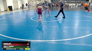 105 lbs Semis (4 Team) - Derek Bye, Dover-Eyota vs Brett Jensen, Springfield