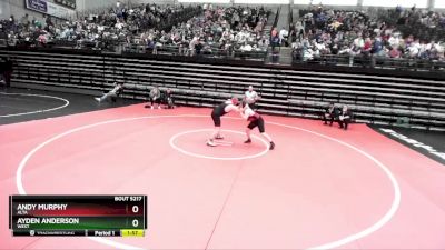 215 lbs Cons. Round 1 - Ayden Anderson, West vs Andy Murphy, Alta