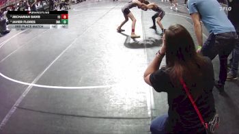 80 lbs 3rd Place Match - Zechariah Davis, Fillmore Central vs Javier Flores, 308 Wrestling Academy