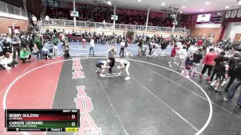 113 lbs Champ. Round 3 - Carson Leonard, Lakeland High School vs Bobby Gulzow, La Grande