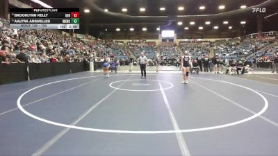 130 lbs Quarterfinal - Brooklynn Kelly, Great Bend Hs vs Aalyra Arguelles, Wichita-Kapaun Mt.Carmel Hs