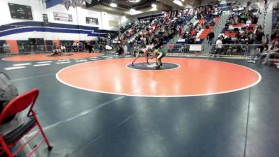 190 lbs Champ. Round 2 - Ari Hasani, Birmingham Charter vs Albert Esparza, Cajon