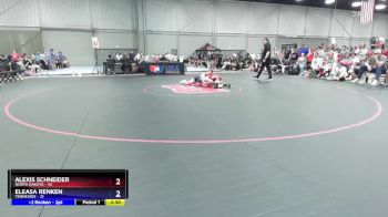 120 lbs Round 1 (16 Team) - Alexis Schneider, North Dakota vs Eleasa Renken, Tennessee