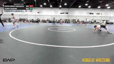 135 lbs Quarterfinal - Justin Carson Thibodeuax, Untouchables 14U Black vs Caddo Gilmore, Washington 14U