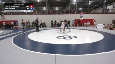 60 kg Cons. Sub-semis - Elyle Francisco, NMU-National Training Center vs Marlo Clark, Indiana RTC