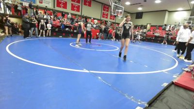 117 lbs Quarterfinal - Teagan Devries, McAlester vs Robyn Wesley, Mannford